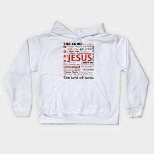 Names of God Jesus Christ Bible Verse Christian Shirt T Shirts Church Wear Clothing Apparels Mask Wall Art, Christian Best Christmas Gift Ideas Store Shop Kids Hoodie